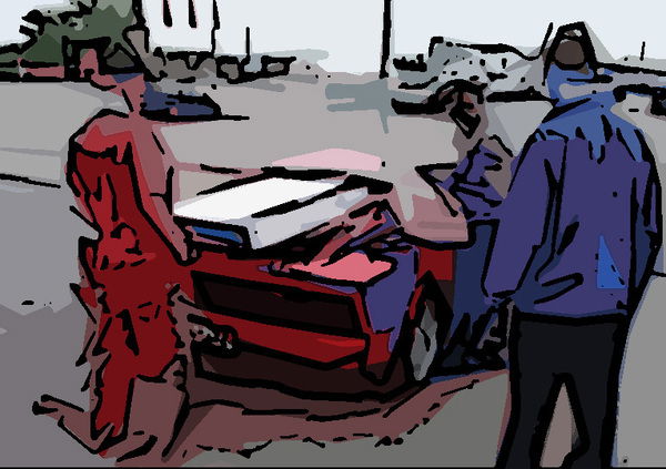 Una tv da 48 pollici su una Ferrari Testarossa? Ecco come!