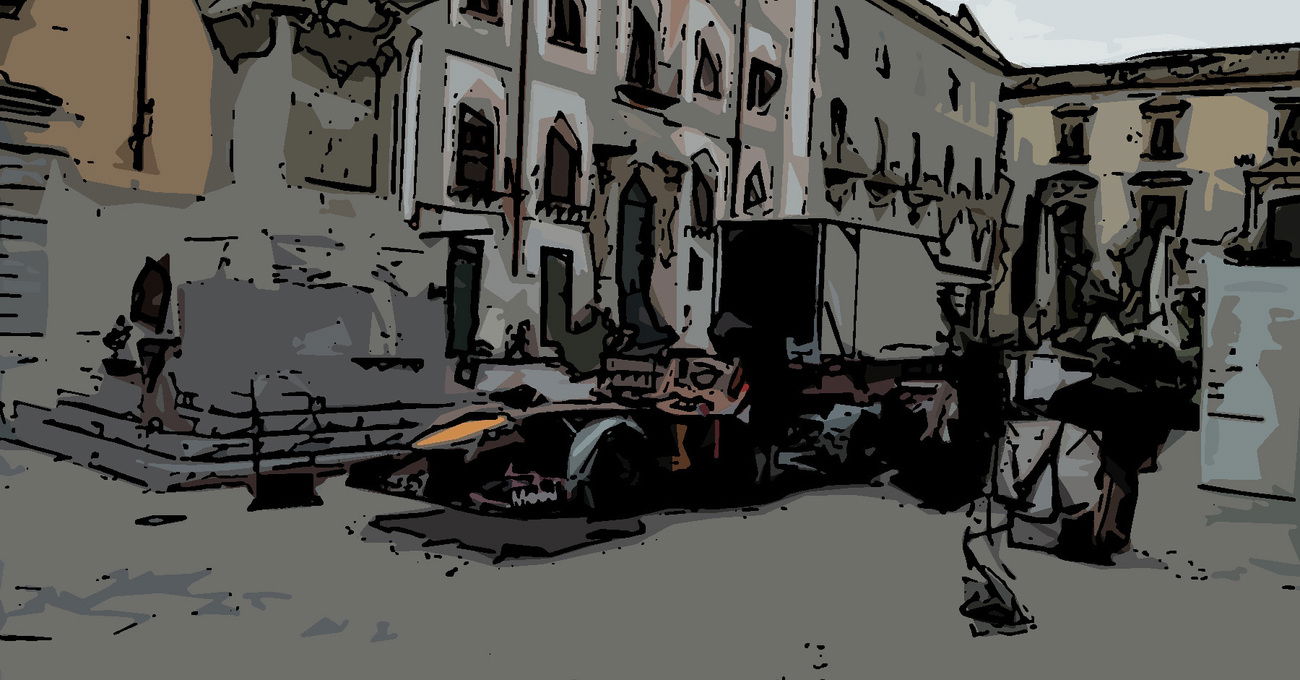 [VIDEO] Un (finto) Verstappen a Palermo: la Red Bull sfreccia tra le vie del centro 