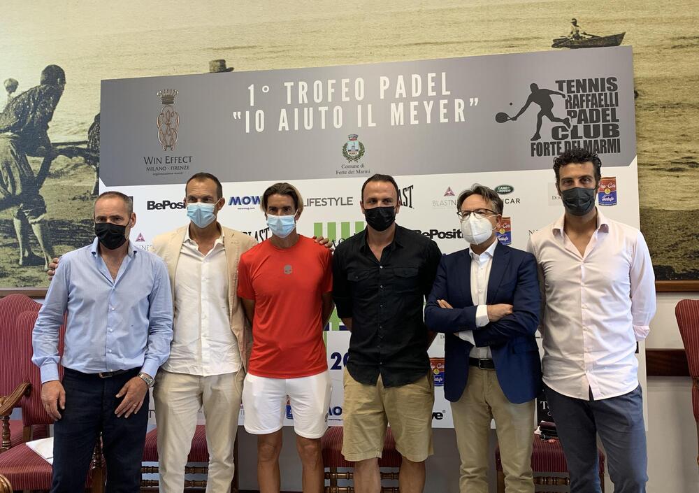 MOW presente al trofeo benefico di padel &lsquo;Io aiuto il Meyer&rsquo; assieme alle stelle dello sport 