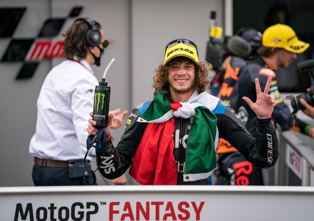 Marco Bezzecchi: &quot;In Ducati con VR46? Che bello sarebbe la &#039;Nazionale Azzurra&#039;&quot; 