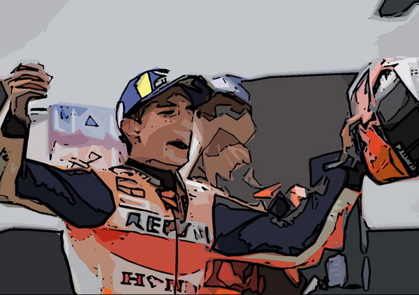 Marquez si &egrave; scoperto anche leader e motivatore. Il video del suo discorso &egrave; virale