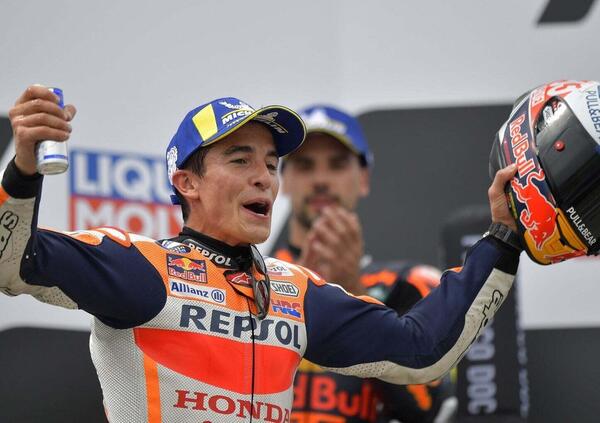 Marquez si &egrave; scoperto anche leader e motivatore. Il video del suo discorso &egrave; virale