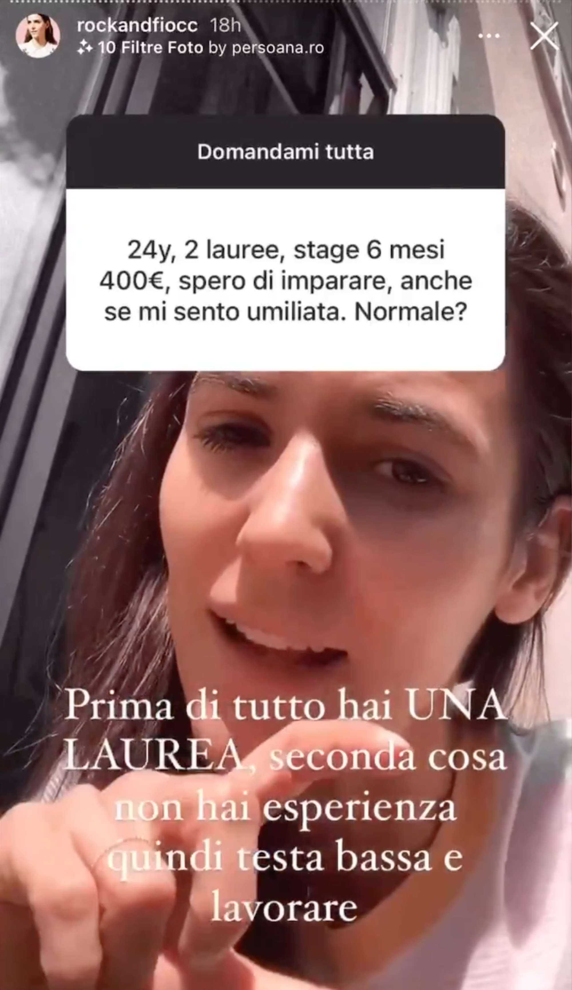 Giulia Troelli Rockandfiocc polemica