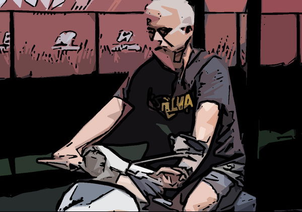 Mourinho &ldquo;esce&rdquo; dal murales e arriva davvero a Trigoria in Vespa 