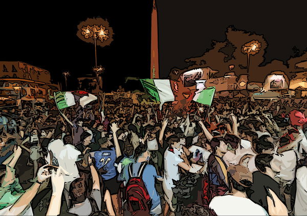 Auto assaltate, un rider buttato a terra e picchiato: &egrave; questa la festa per la finale? E se battiamo l&rsquo;Inghilterra prepariamoci al peggio