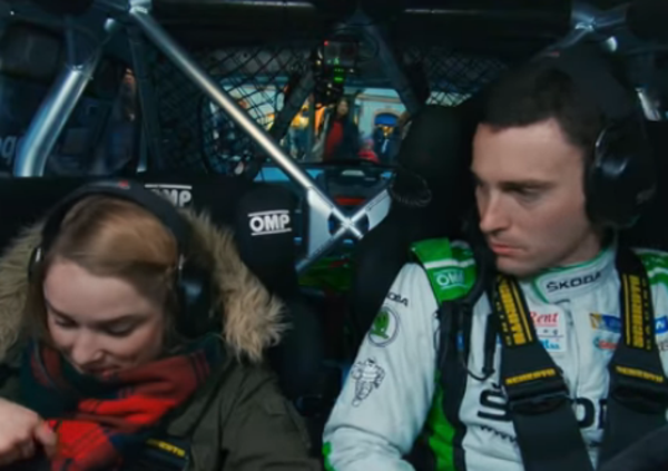 Jan Kopecky tassista con la sua Skoda Fabia R5... per chi ha fretta [VIDEO]