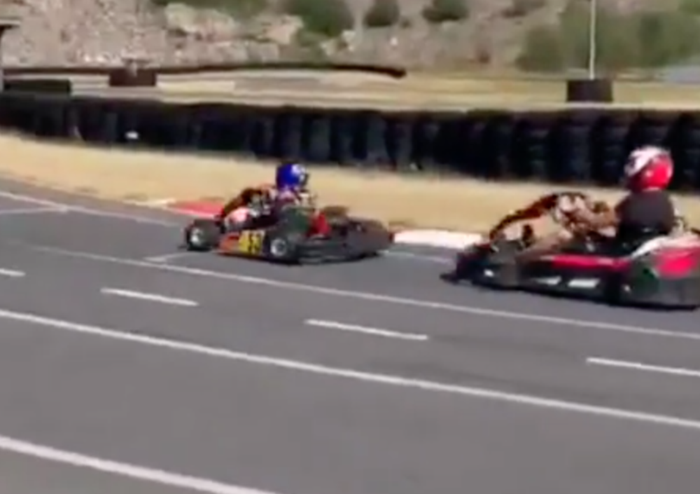 [VIDEO] Buon sangue non mente: sfida sui kart tra Raikkonen e il figlio Robin (gi&agrave; velocissimo)