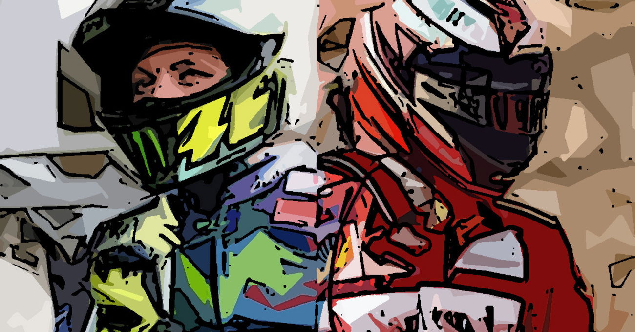 Perch&eacute; a tutti va bene che Kimi Raikkonen continui a correre mentre Valentino Rossi deve smettere? Eppure...