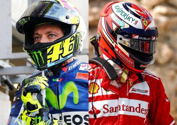 Perch&eacute; a tutti va bene che Kimi Raikkonen continui a correre mentre Valentino Rossi deve smettere? Eppure...