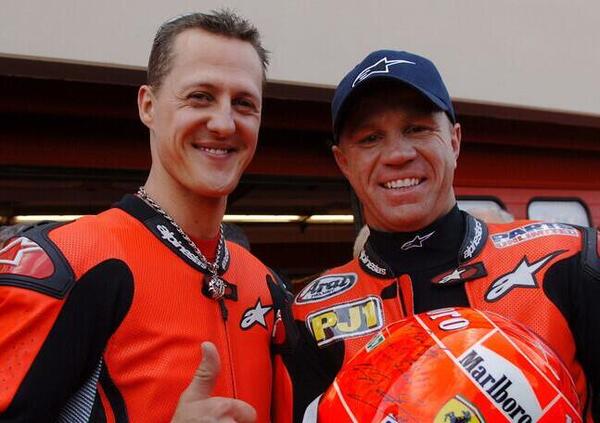 Randy Mamola, Michael Schumacher, la Ducati biposto e le minacce di morte di Claudio Domenicali