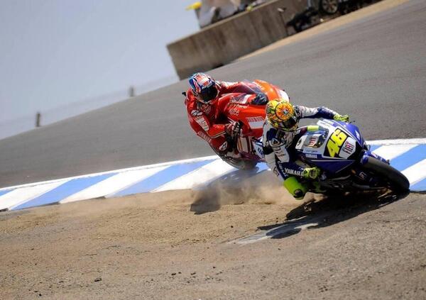 Oggi sono 13 anni da Laguna Seca 2008: se Valentino Rossi sapesse quando ritirarsi quella gara non esisterebbe