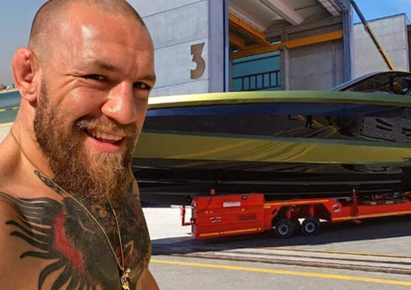 &Egrave; arrivato: ecco il nuovo yacht di Conor McGregor, un Lamborghini Tecnomar 63 da quasi 4 milioni. Made in Italy