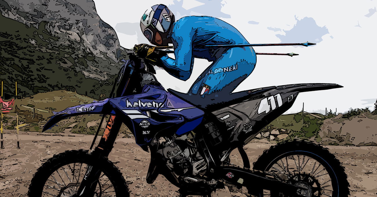 Dall&#039;argento a Cortina 2021 alle gare in motocross, ecco chi &egrave; Luca De Aliprandini: lo sciatore che ama lo sterrato
