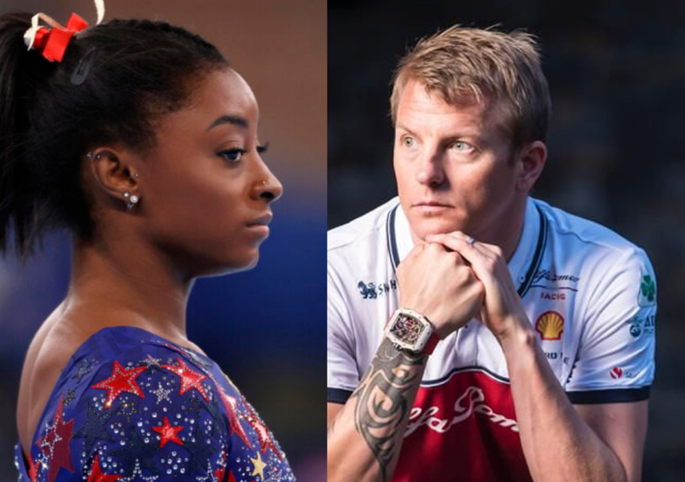 Non lo direste mai ma il pi&ugrave; simile a Simone Biles &egrave; Kimi Raikkonen