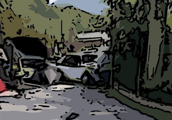 Schianto ad Albino con il Deltone: brutto crash per la Lancia Delta Integrale in livrea Martini [FOTO]