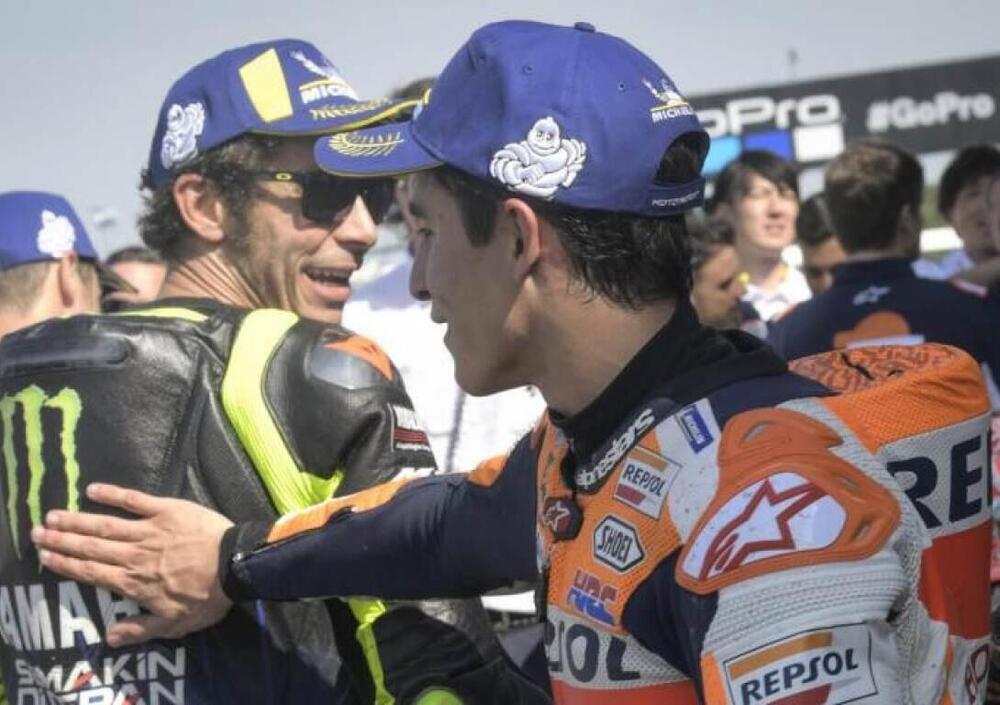 Il GP di Stiria e il paradosso dei nemici giurati: Marc Marquez e Valentino Rossi parlano in coro