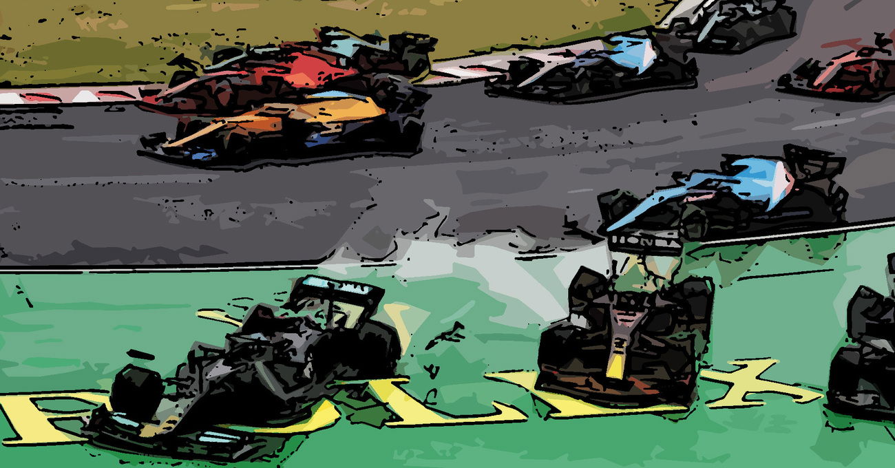 Mega incidente alla curva 1 dell&#039;Hungaroring: le reazioni e il team radio dei piloti