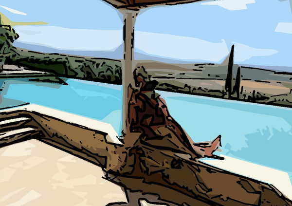 Kimi Raikkonen, estate da sogno nella super villa in Toscana. Con lui anche Louis Camilleri