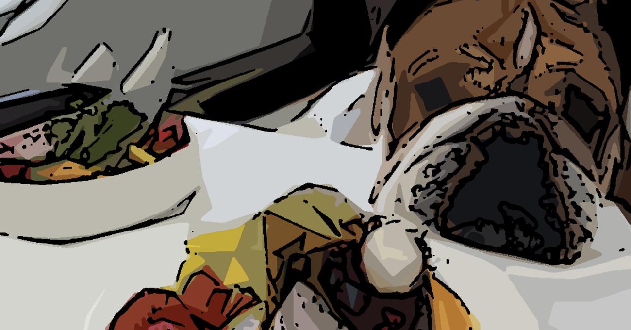 Non rompete il c***o al bulldog vegano di Hamilton. Per&ograve;, Lewis, dimostraci che mangia davvero la frutta e la verdura...