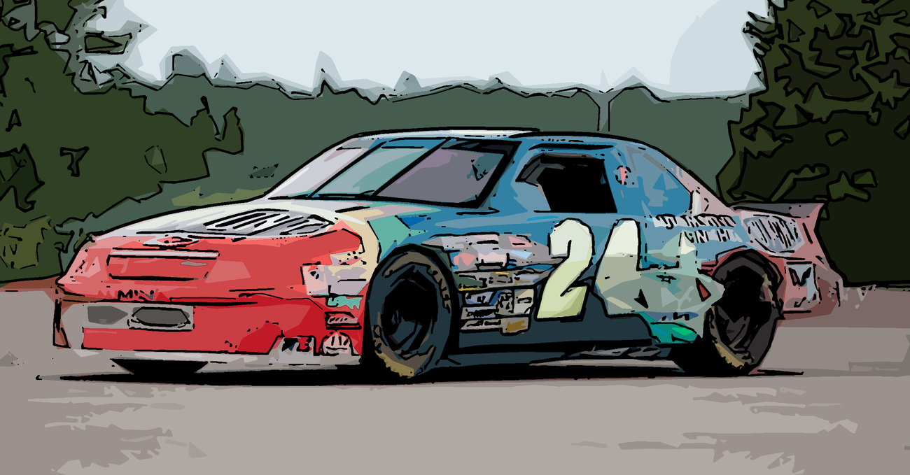C&#039;&egrave; in vendita una Nascar d&rsquo;epoca di Jeff Gordon (ed &egrave; bellissima)