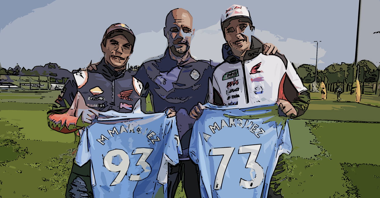 Marc Marquez e suo fratello sono stati a lezione da Guardiola. Ecco perch&eacute; [VIDEO]