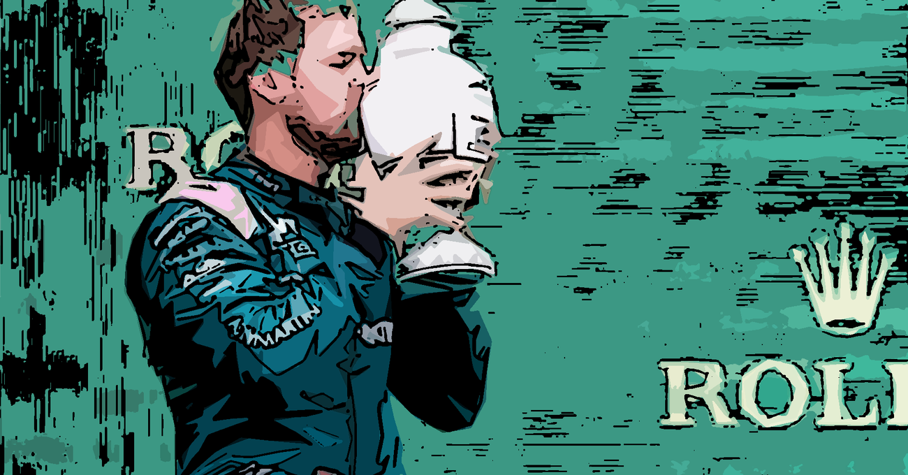 S&igrave; signori, &egrave; tutto vero: Vettel &ldquo;non trova&rdquo; il trofeo che dovrebbe consegnare a Hamilton dopo la squalifica in Ungheria
