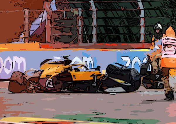 Lando Norris: &quot;In ambulanza facevo il tifo per Russell&quot;