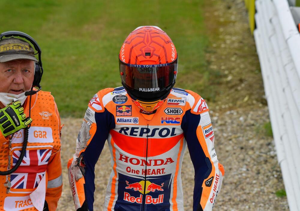 Marc Marquez: &ldquo;&Egrave; chiaro che non guido pi&ugrave; come prima, la cosa pi&ugrave; semplice in questi casi &egrave; mollare&rdquo;