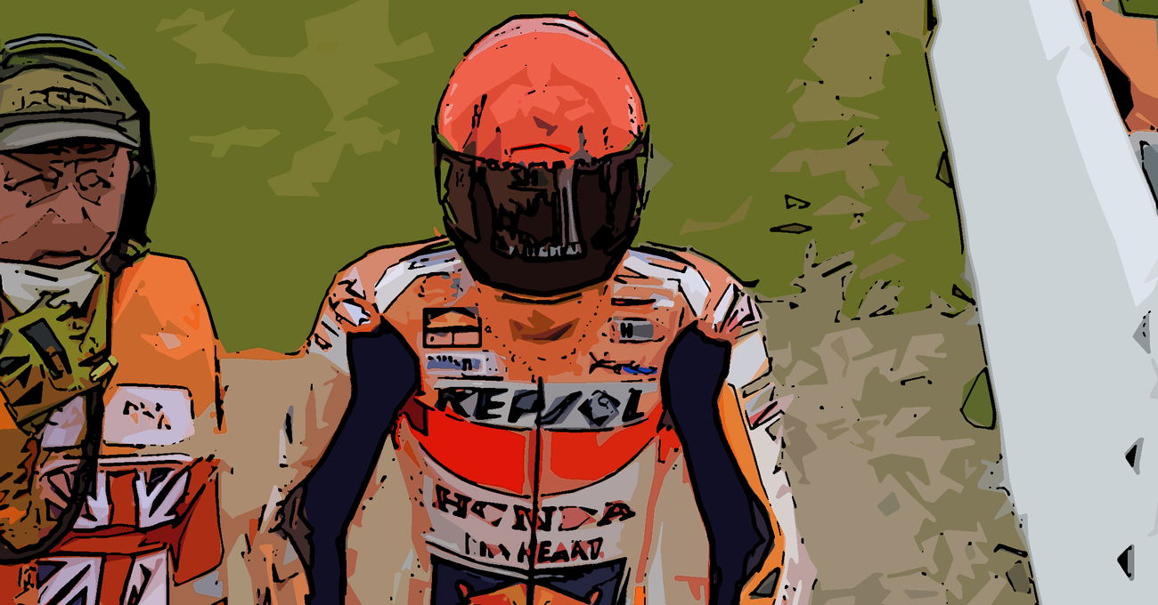 Marc Marquez: &ldquo;&Egrave; chiaro che non guido pi&ugrave; come prima, la cosa pi&ugrave; semplice in questi casi &egrave; mollare&rdquo;