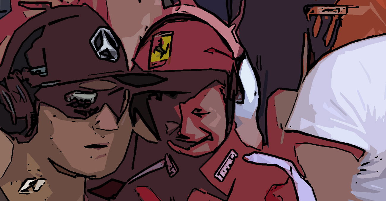 Il piccolo tifoso (disperato) di Kimi Raikkonen adesso corre con i kart... con un numero speciale