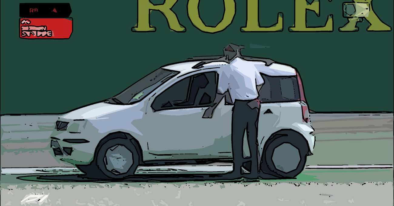 Che cosa ci fa una Panda in pista? L&#039;immagine in diretta da Monza diventa virale