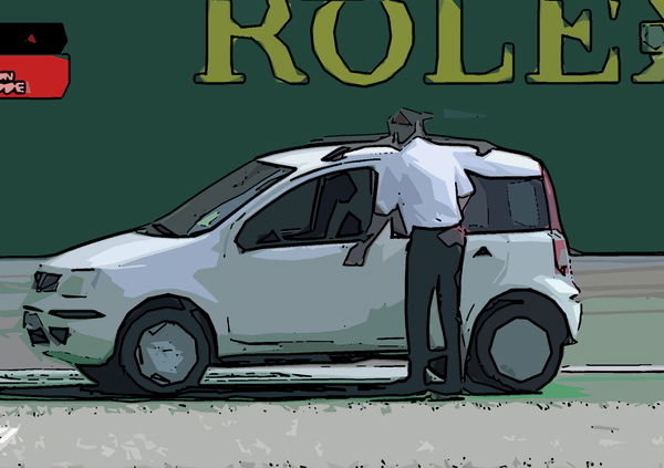 Che cosa ci fa una Panda in pista? L&#039;immagine in diretta da Monza diventa virale