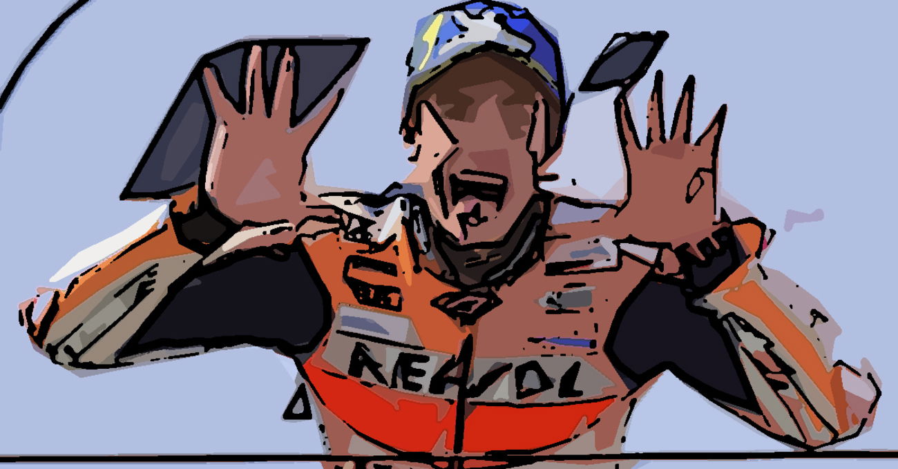Colpo di scena: Valentino tifa&hellip; Marc Marquez, che gli regala le saponette [FOTO e VIDEO]