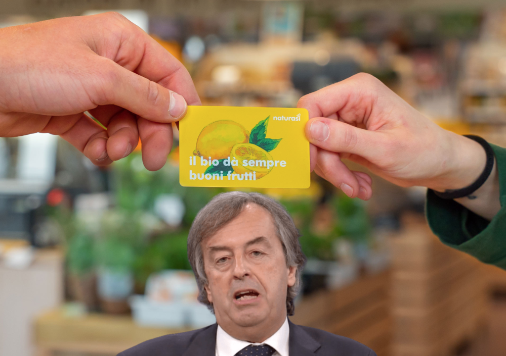 NaturaS&igrave; fa la cosa giusta, per la libert&agrave; e, complice Burioni, per il marketing. Cruciani: &ldquo;Tamponi gratuiti anche da Confindustria&rdquo;