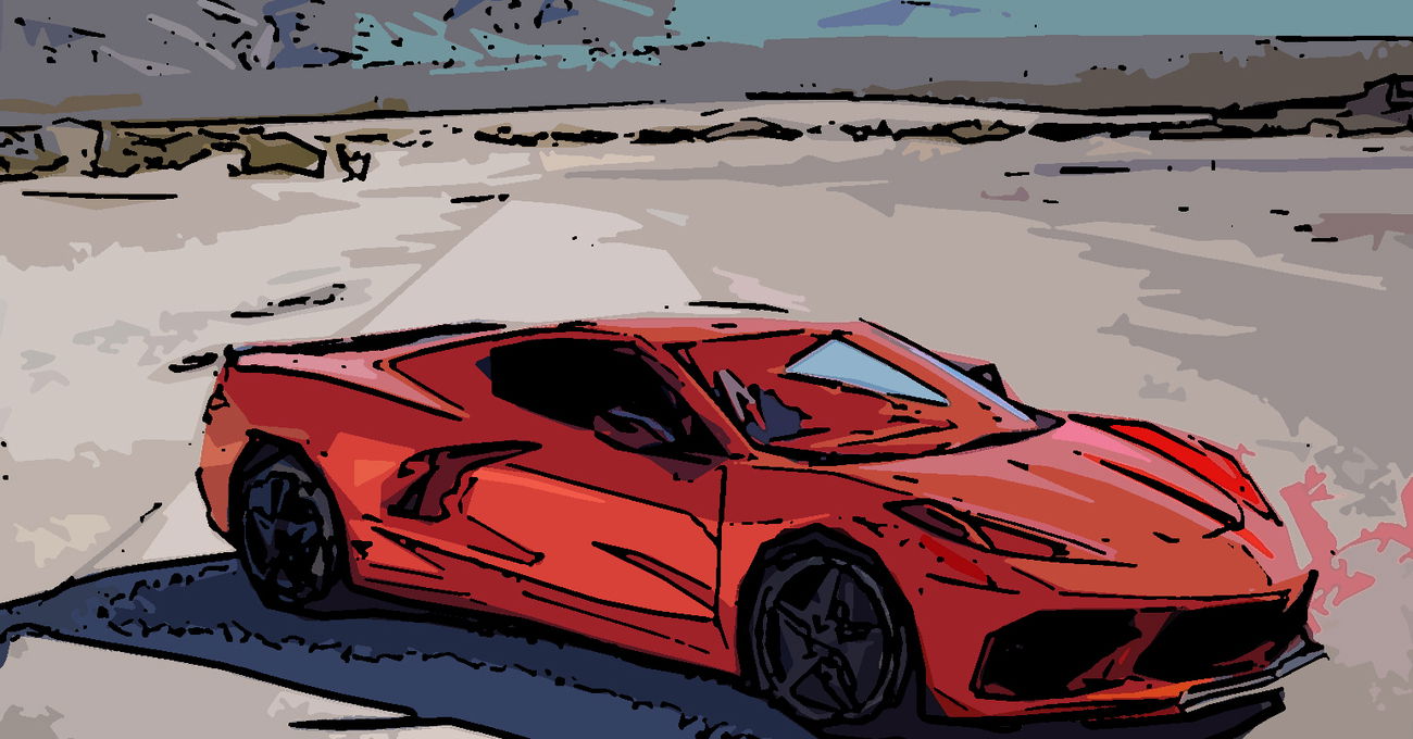 Maserati schiaccia Corvette, il motivo &egrave;... sfortunato [FOTO]
