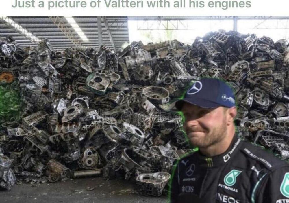 L&#039;ultima storia di Valtteri Bottas &egrave; la cosa pi&ugrave; divertente che vedrete oggi