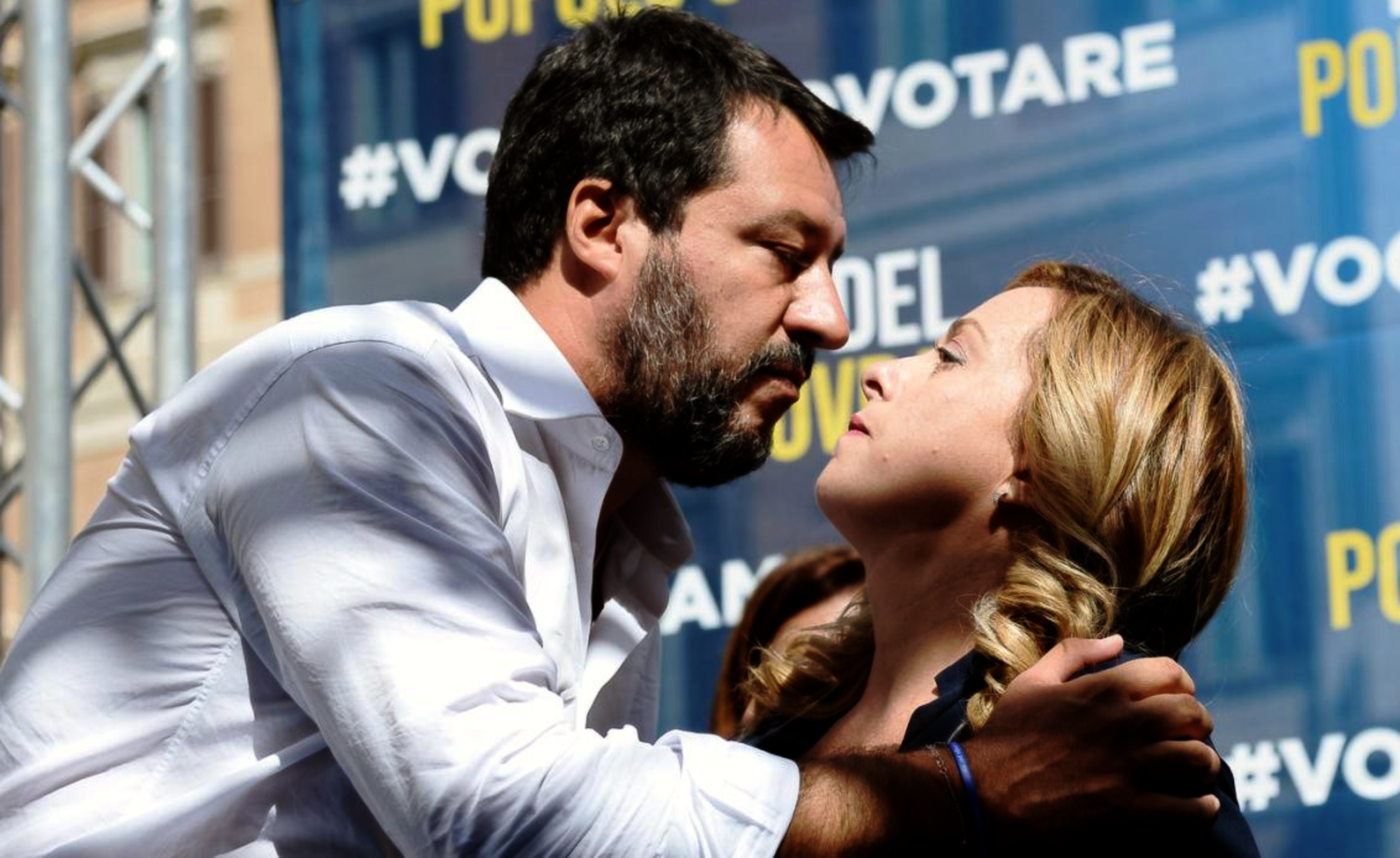 Matteo Salvini e Giorgia Meloni