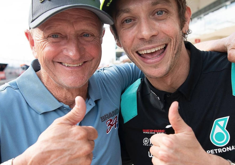 Il regalo di Kevin Schwantz a Valentino Rossi: ecco di cosa si tratta [VIDEO]