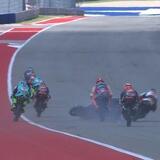 Migno e Acosta illesi per miracolo: le foto e il video del pauroso incidente di Austin in Moto3 4