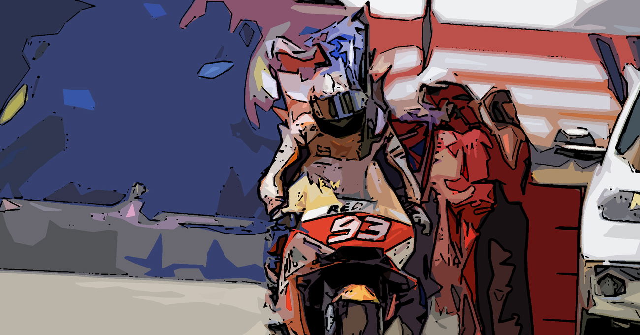 [FOTO] Quando a festeggiare Marc Marquez sono i fan di Valentino Rossi (e non quelli di Marc) 
