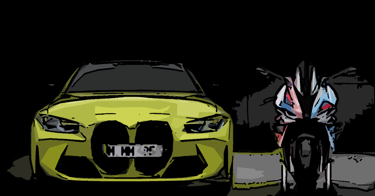 [VIDEO] Auto contro Moto: la sfida tra BMW M4 e BMW M 1000 RR. Safety a chi?