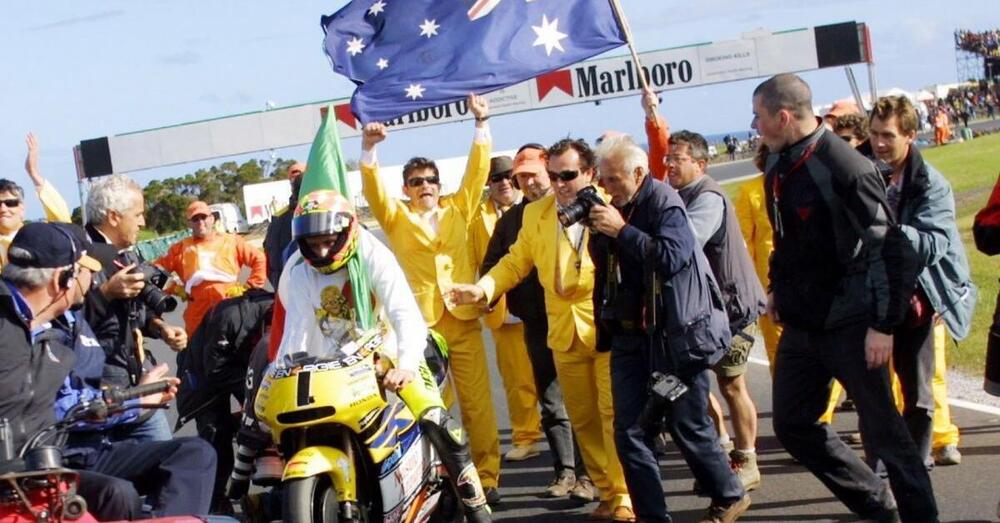 20 anni fa Phillip Island 2001: Valentino Rossi e le prime volte 