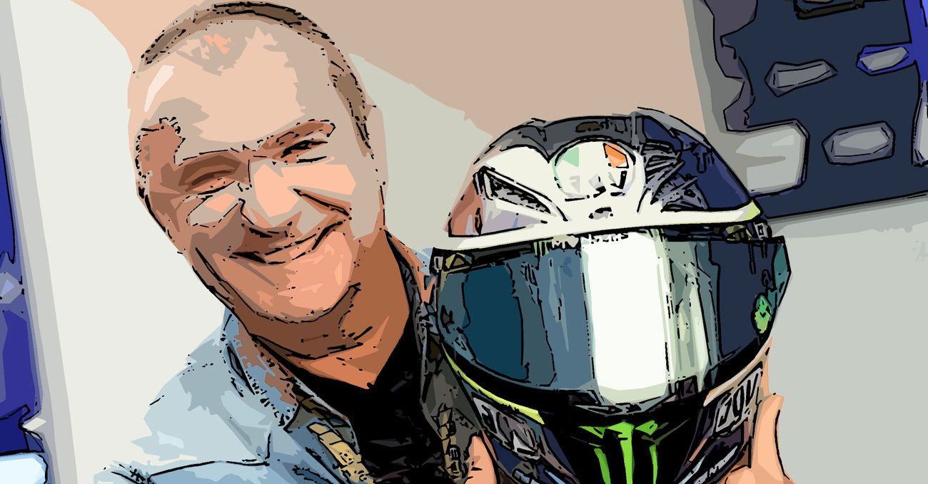 Aldo Drudi racconta la grafica per Misano 2: un saluto intimo di Valentino Rossi per un evento speciale