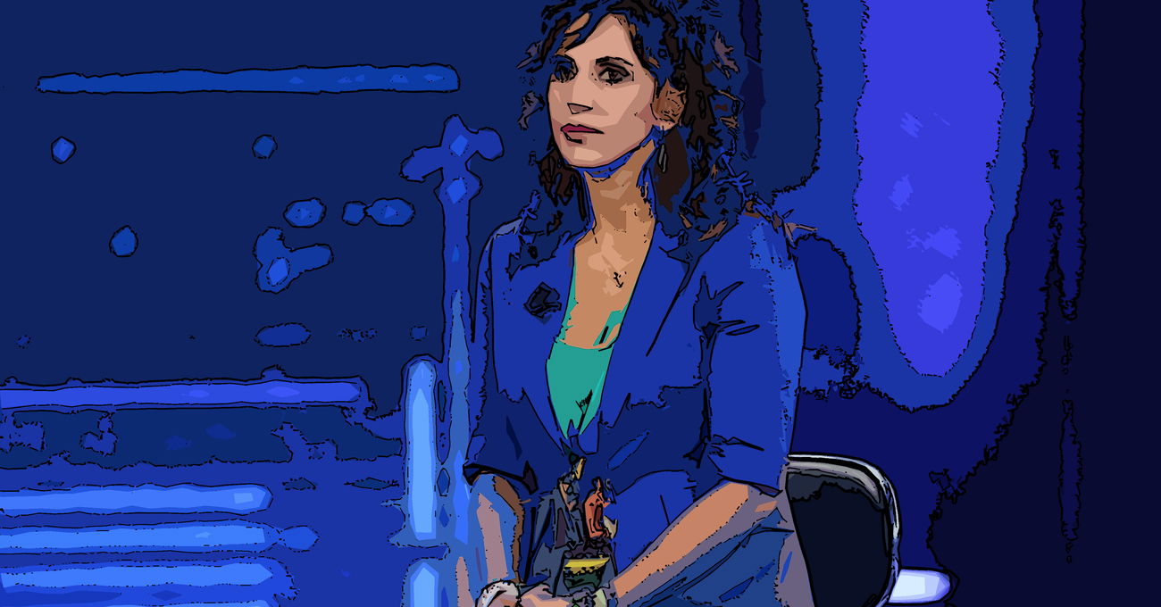 La vicequestore (sospesa) no green pass, Nunzia Schiril&ograve;, contesa dalle televisioni e protagonista del mercoled&igrave; sera