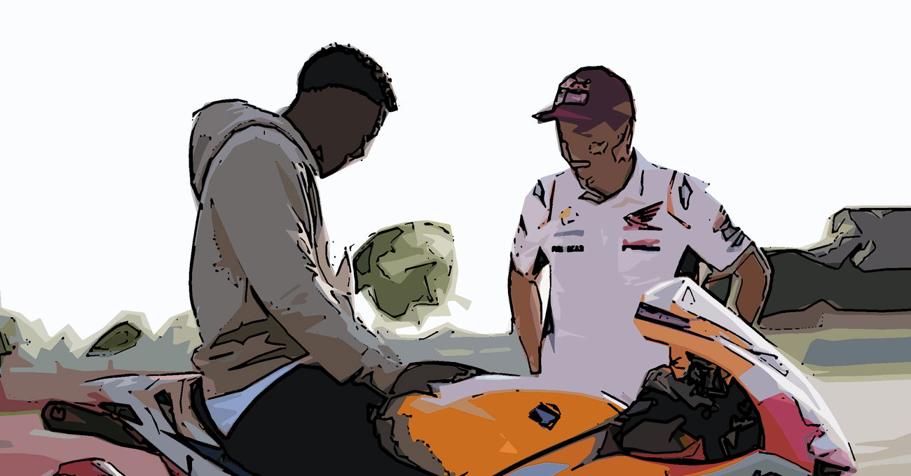 Ansu Fati, Marc Marquez e l&rsquo;indribblabile suono di una MotoGP [VIDEO]