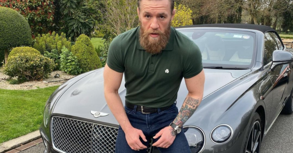 Conor McGregor, il fighter sopra le righe anche quando si tratta di motori