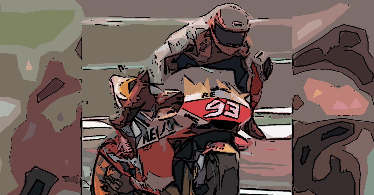 [VIDEO] Marc Marquez &egrave; sempre Marc Marquez: ecco il folle salvataggio in qualifica a Misano 