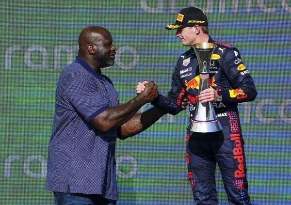 Shaquille O&#039;Neal come Khaby Lame: ad Austin la vera star della F1 &egrave; lui 