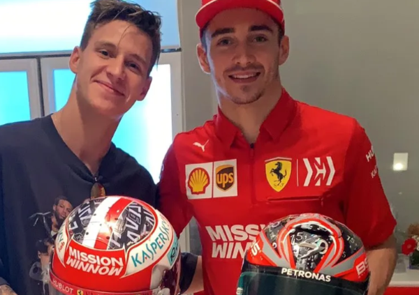 Leclerc omaggia Quartararo: &ldquo;Il titolo di Fabio? &Egrave; stato un grande&rdquo;