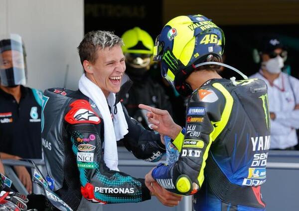 Fabio Quartararo: &ldquo;Se oggi sono un campione del Mondo lo devo prima di tutto a Valentino&rdquo;